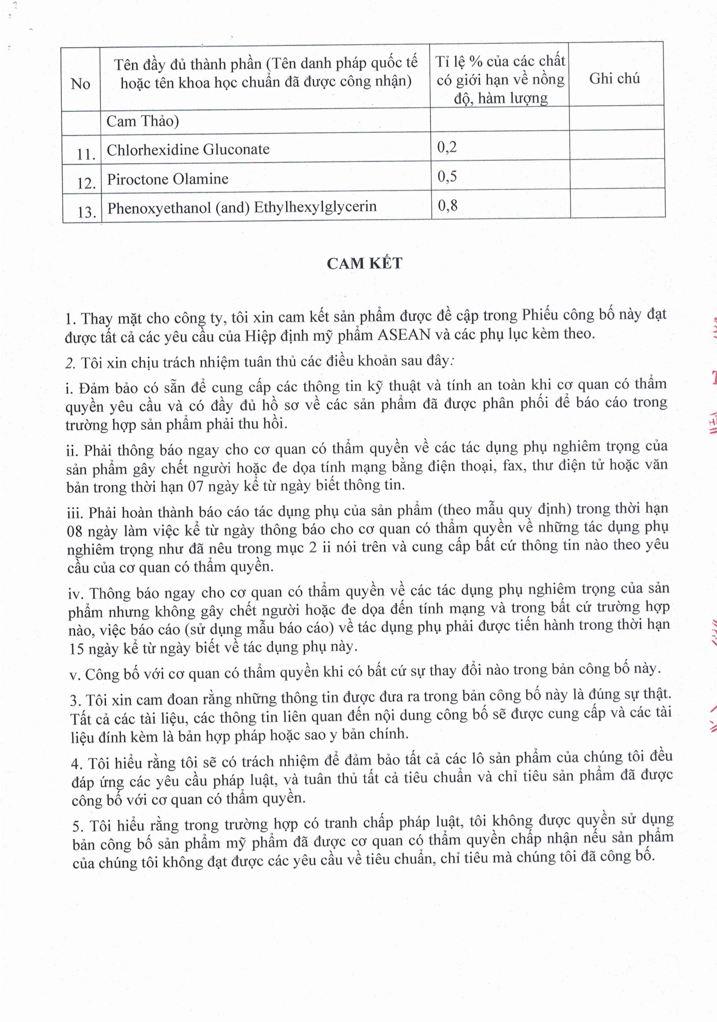 Chứng nhận 1